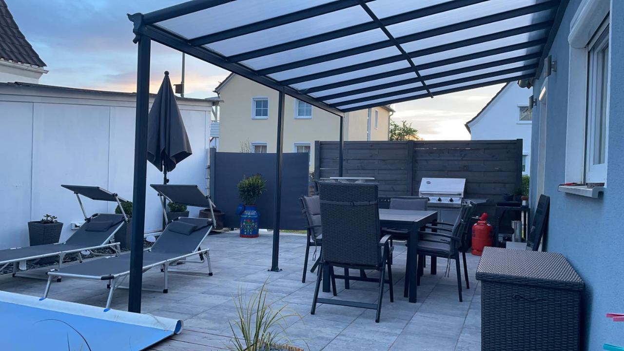 #2 Grosses Zimmer Mit Pool Und Garten Меминген Екстериор снимка
